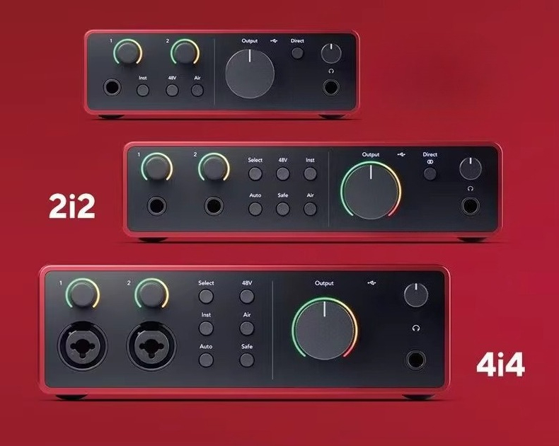 Audio Music Generator - Forster Scarlet for 2i2 Quad Generation