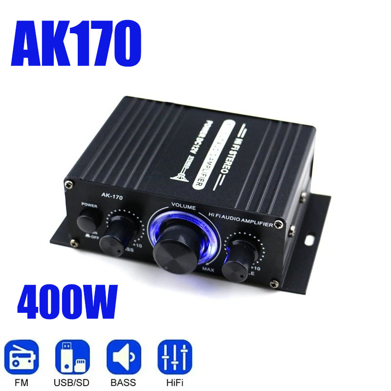 AK170 Mini Digital Power Audio - đánh giá và giá Audio Music Generator