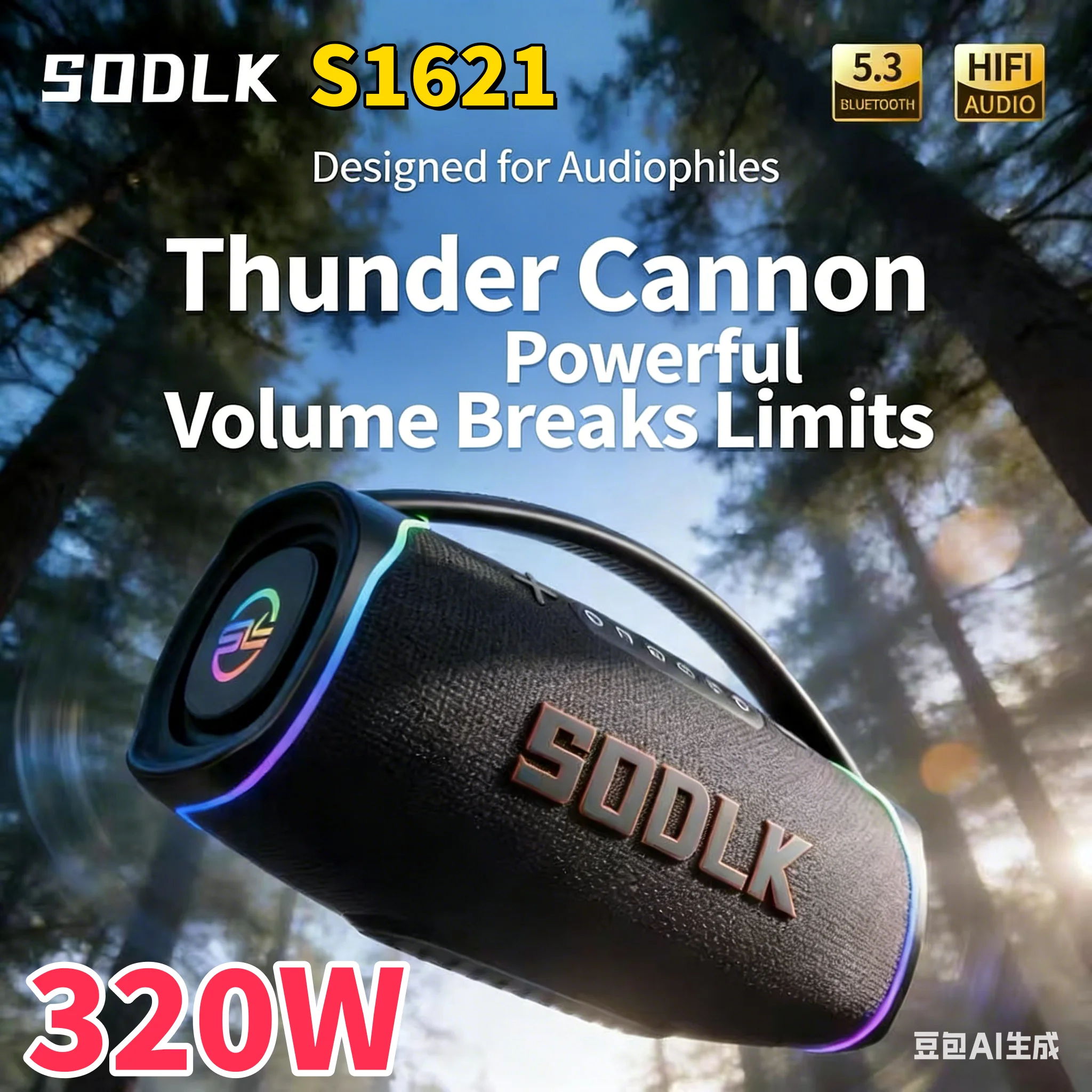 SODLK S1621New Model 320W Port - đánh giá và giá Apple Music Audio Quality