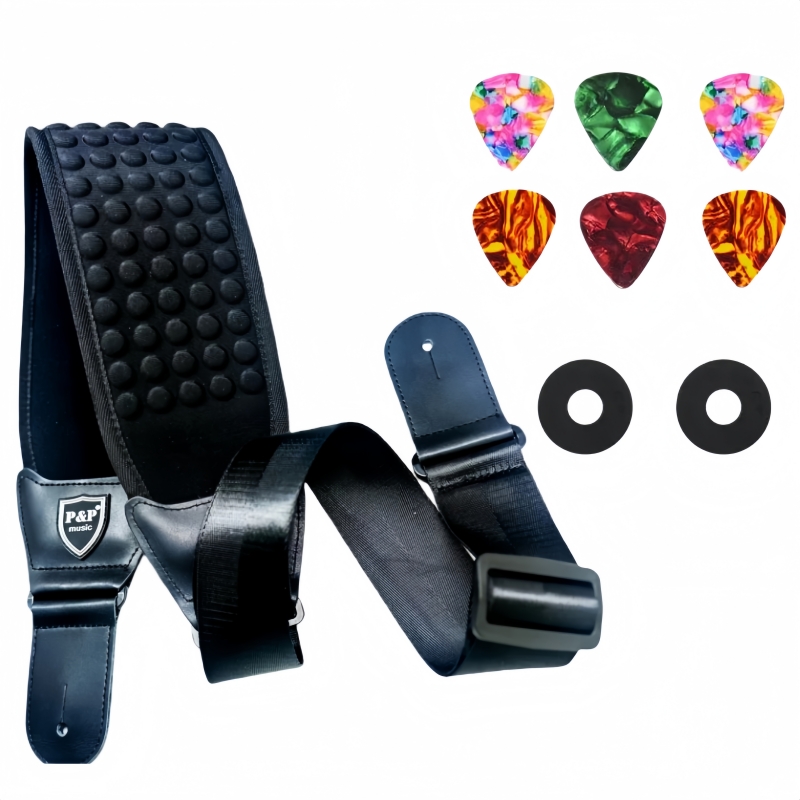 P&P Comfortable 3D Sponge Guit - đánh giá và giá Guitar Strap Padded