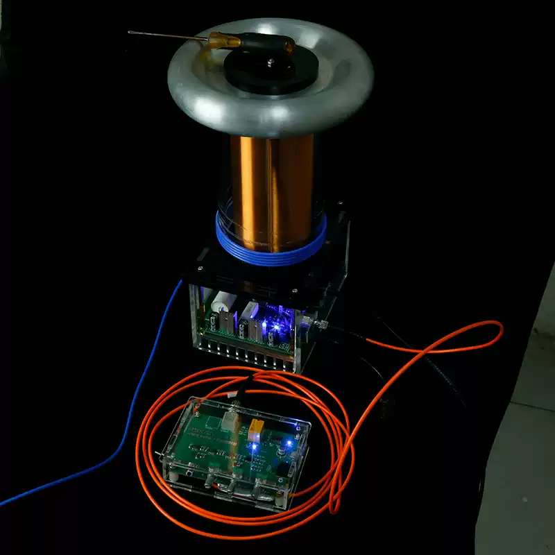 Tesla Coil 220V Portable 1.5kg - đánh giá và giá Audio Music Generator