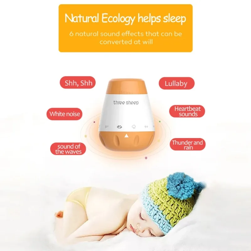 Baby White Noise Machine Smart - đánh giá và giá Audio Music Generator
