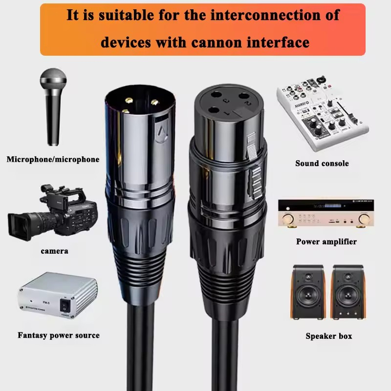 3Pin XLR Cable Audio Cable XLR - đánh giá và giá Audio Music Box