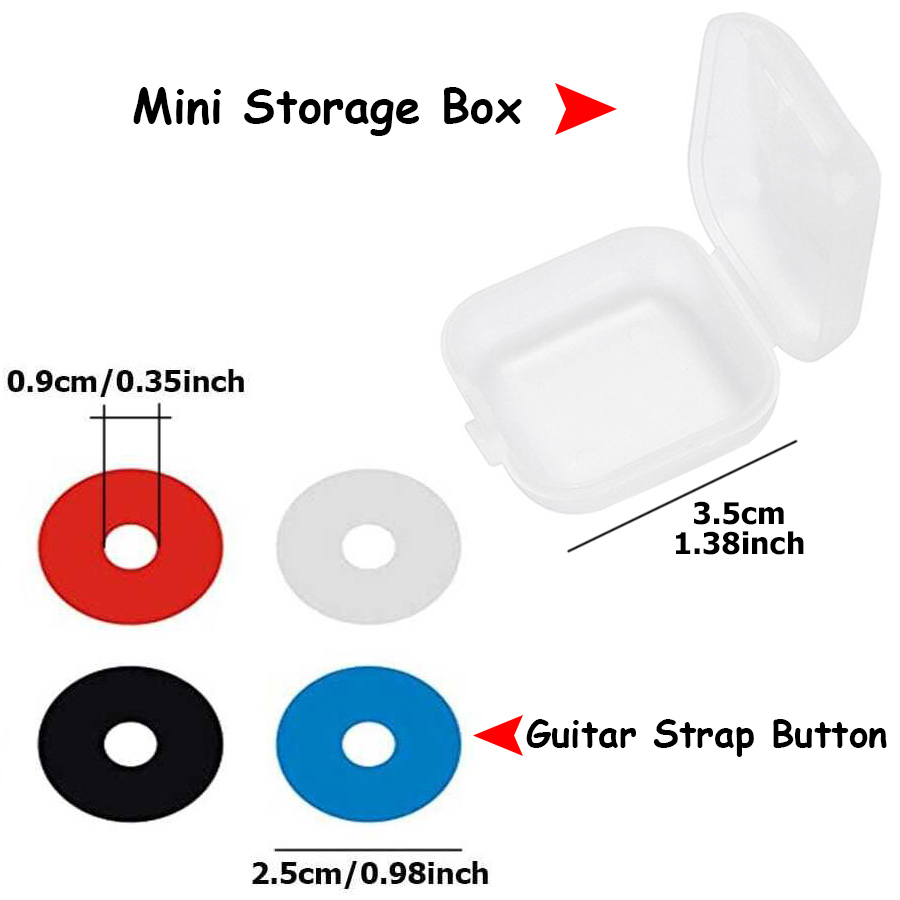 10Pcs Silicone Guitar Strap Bu - đánh giá và giá Guitar Strap Padded