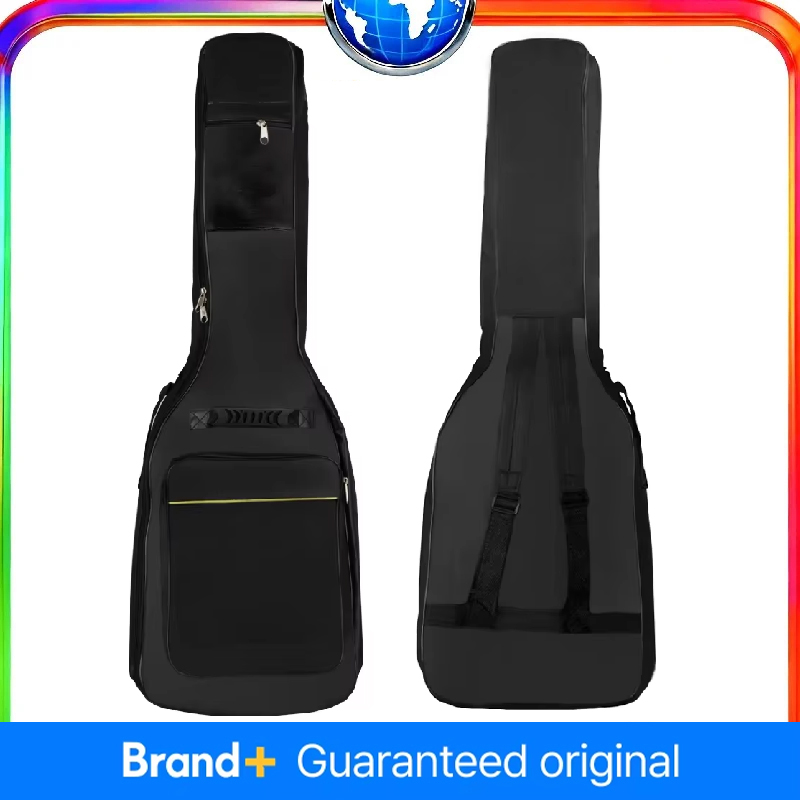 Black Electric Guitar Gig Bag  - đánh giá và giá Guitar Strap Padded
