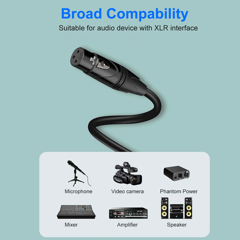 3Pin XLR Cable Male to Female  - đánh giá và giá Audio Music Box