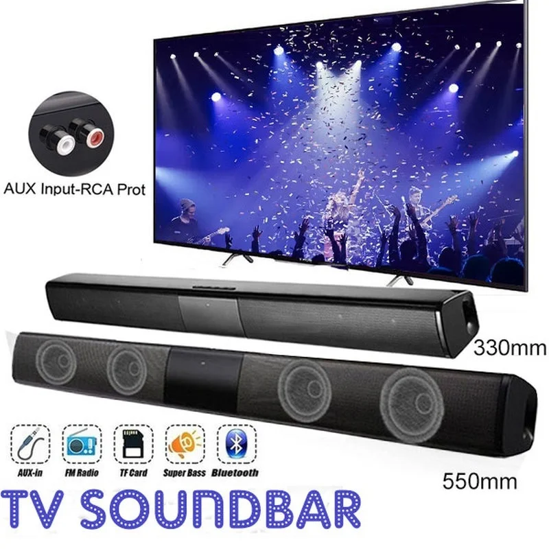 40W High Power Soundbar for TV - đánh giá và giá Audio Music Generator