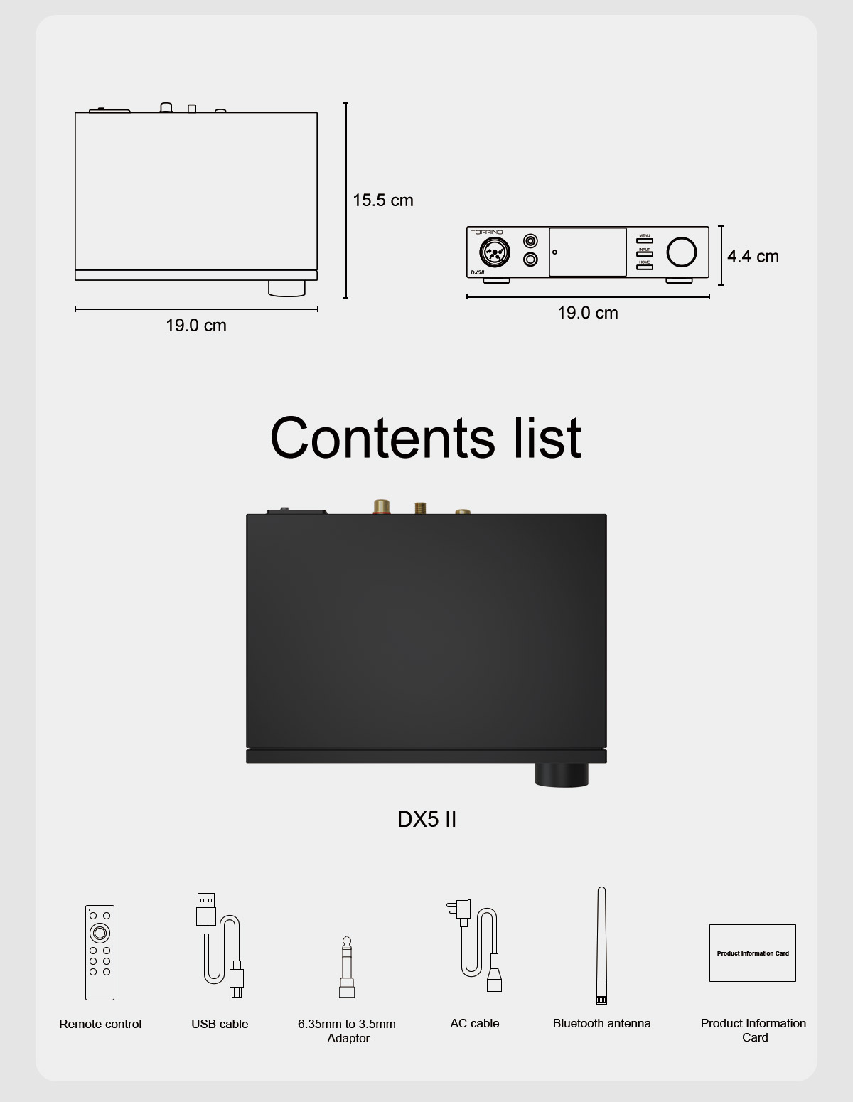 Topping DX5II DX5 II Digital M - đánh giá và giá Audio Music Generator