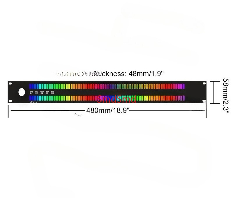 128-Light LED Music Spectrum D - đánh giá và giá Audio Music Visualizer